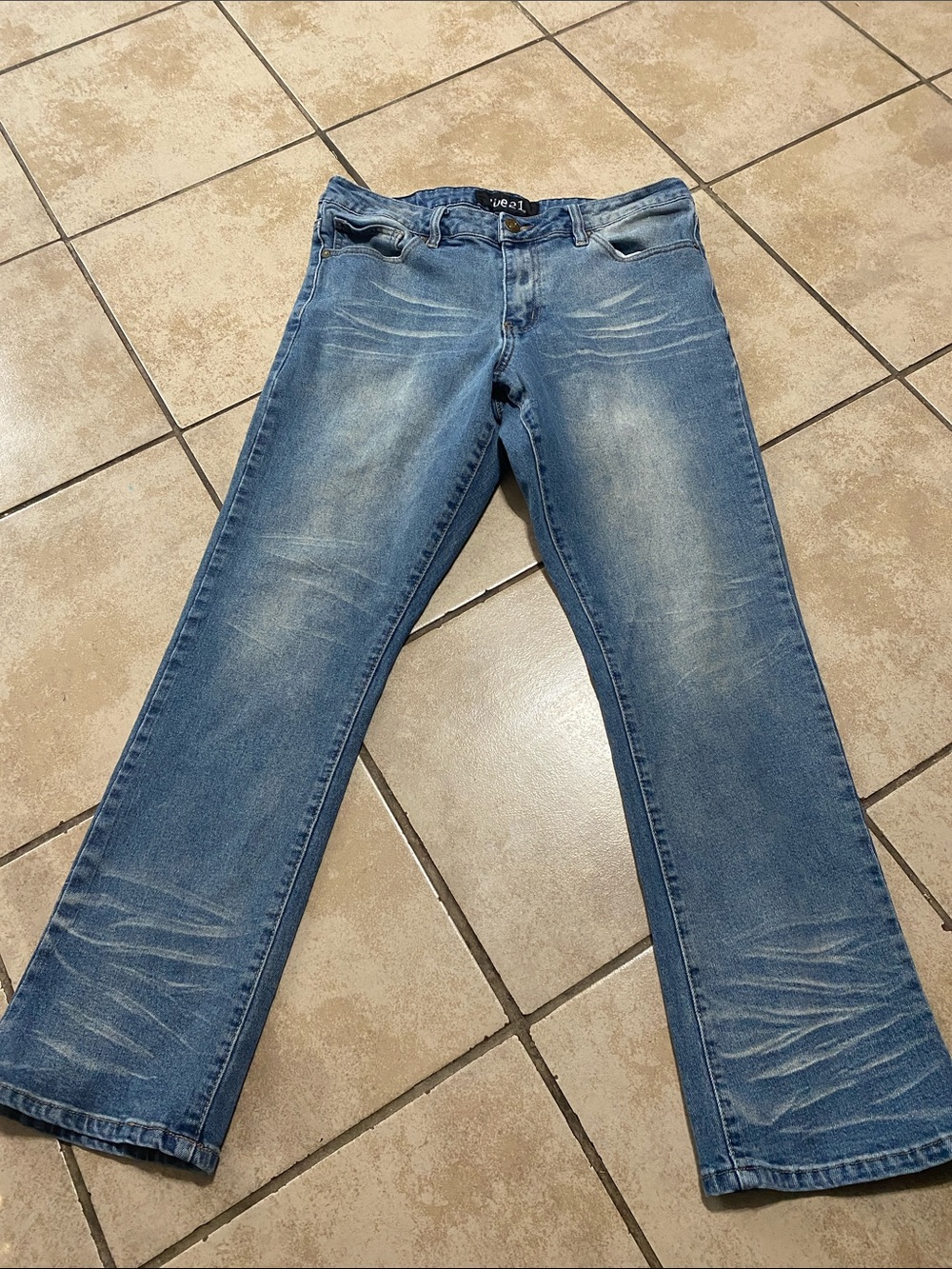 Rue21 Men’s Light Blue Flared Jeans